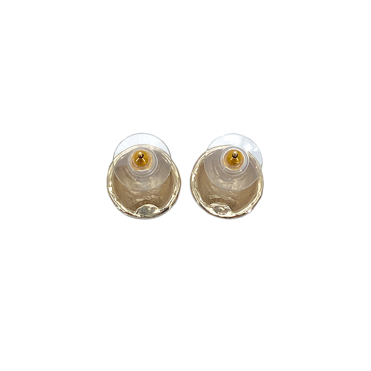 CHANEL EARRINGS COCOMARK CIRCLE PINK ACCESSORY B18V 90271961