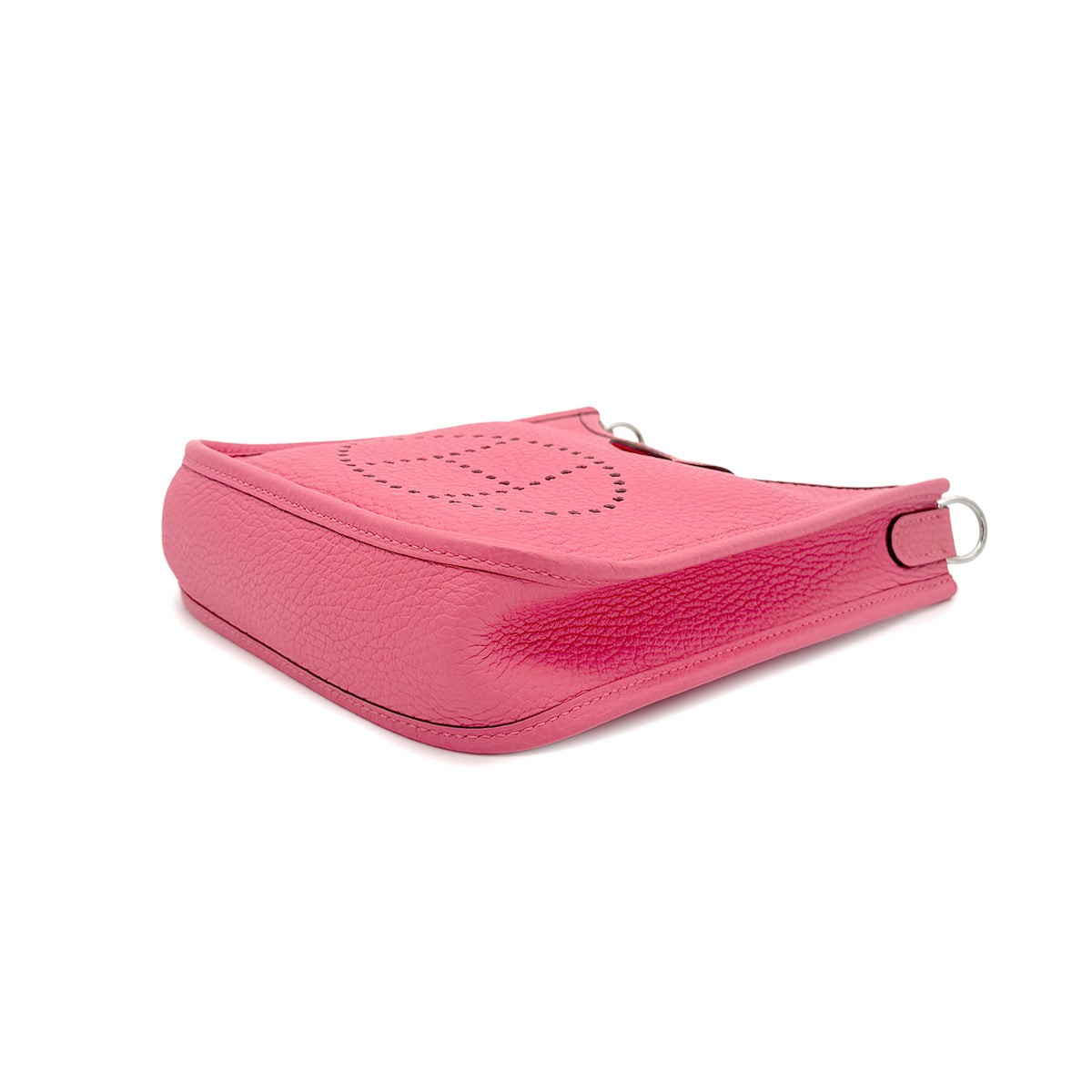 HERMES EVELYNE TPM ROSE AZALEE TAURILLON CLEMENCE SHOULDER BAG A 90271981