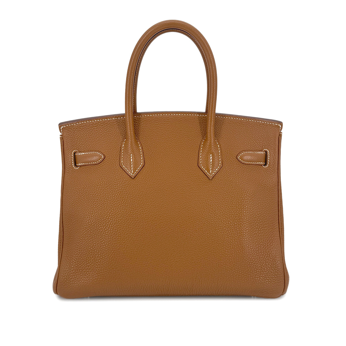 HERMES BIRKIN 30 GOLD TOGO HAND BAG □G SGW 90272294