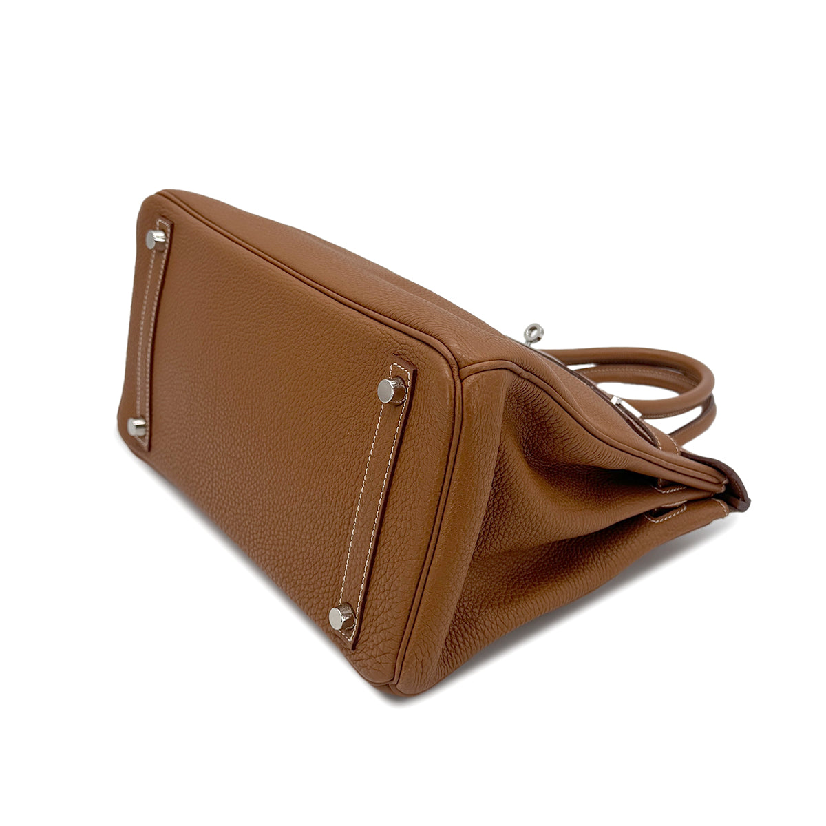 HERMES BIRKIN 30 GOLD TOGO HAND BAG □G SGW 90272294