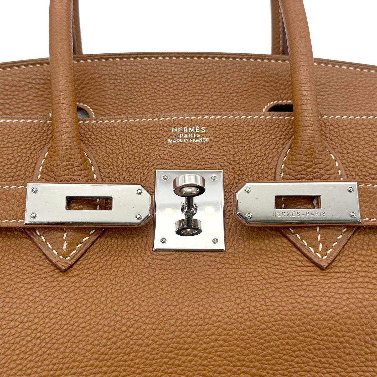 HERMES BIRKIN 30 GOLD TOGO HAND BAG □G SGW 90272294
