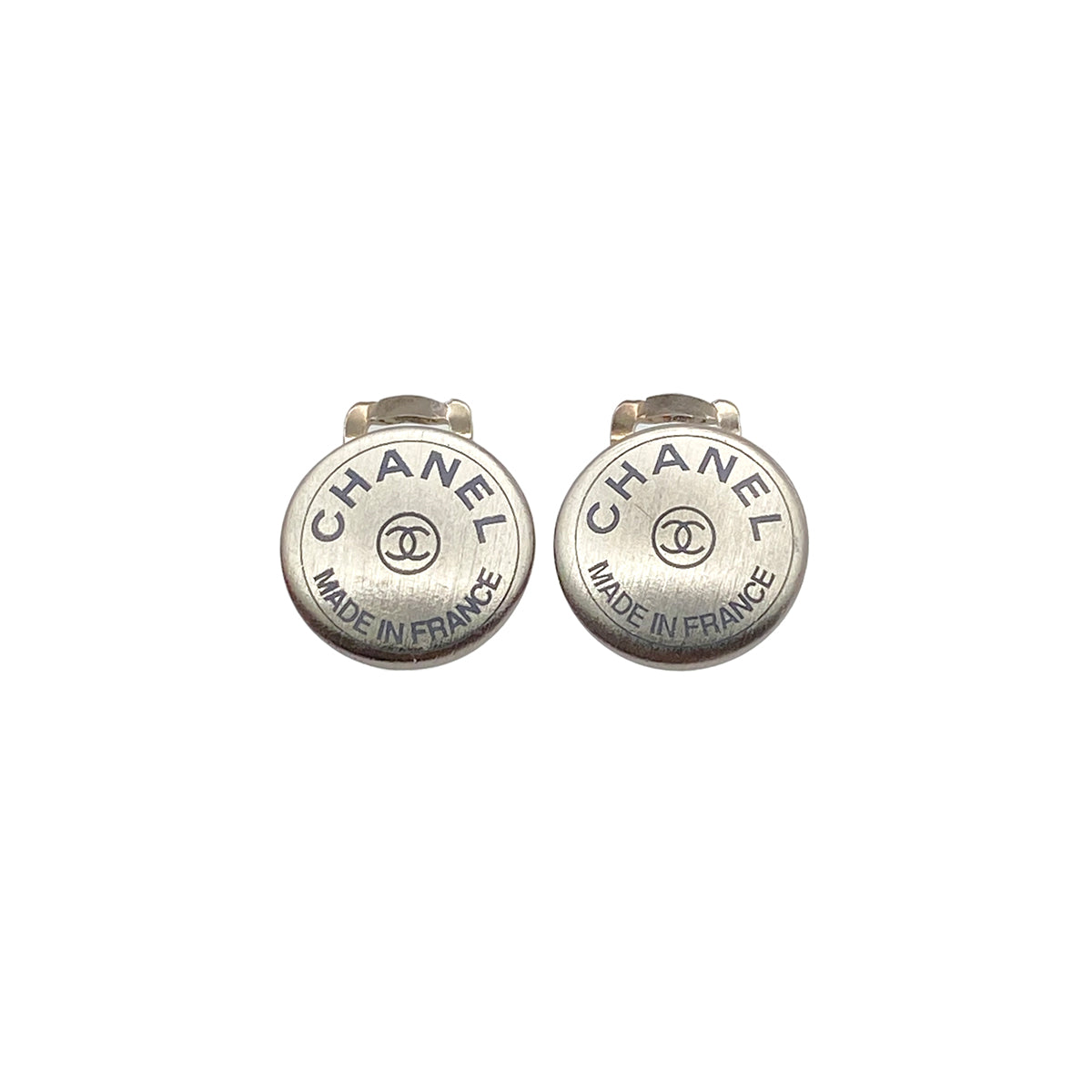 CHANEL VINTAGE EARRINGS COCOMARK ROUND ACCESSORY 99A 90272327