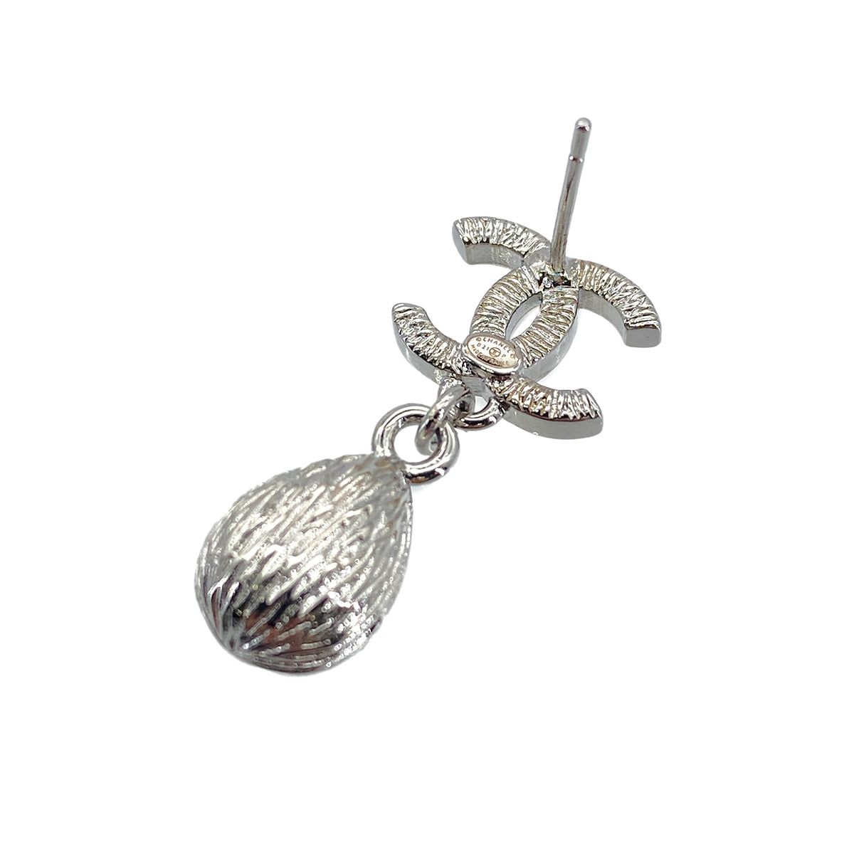 CHANEL EARRINGS SWING COCOMARK RHINESTONE ACCESSORY B21P 90272332
