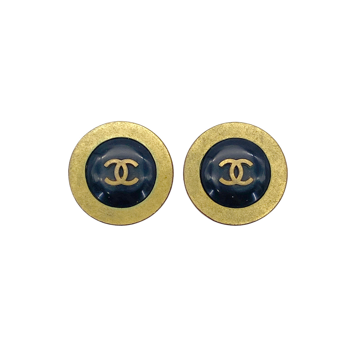 CHANEL VINTAGE EARRINGS COCOMARK ACCESSORY 90272337 94A