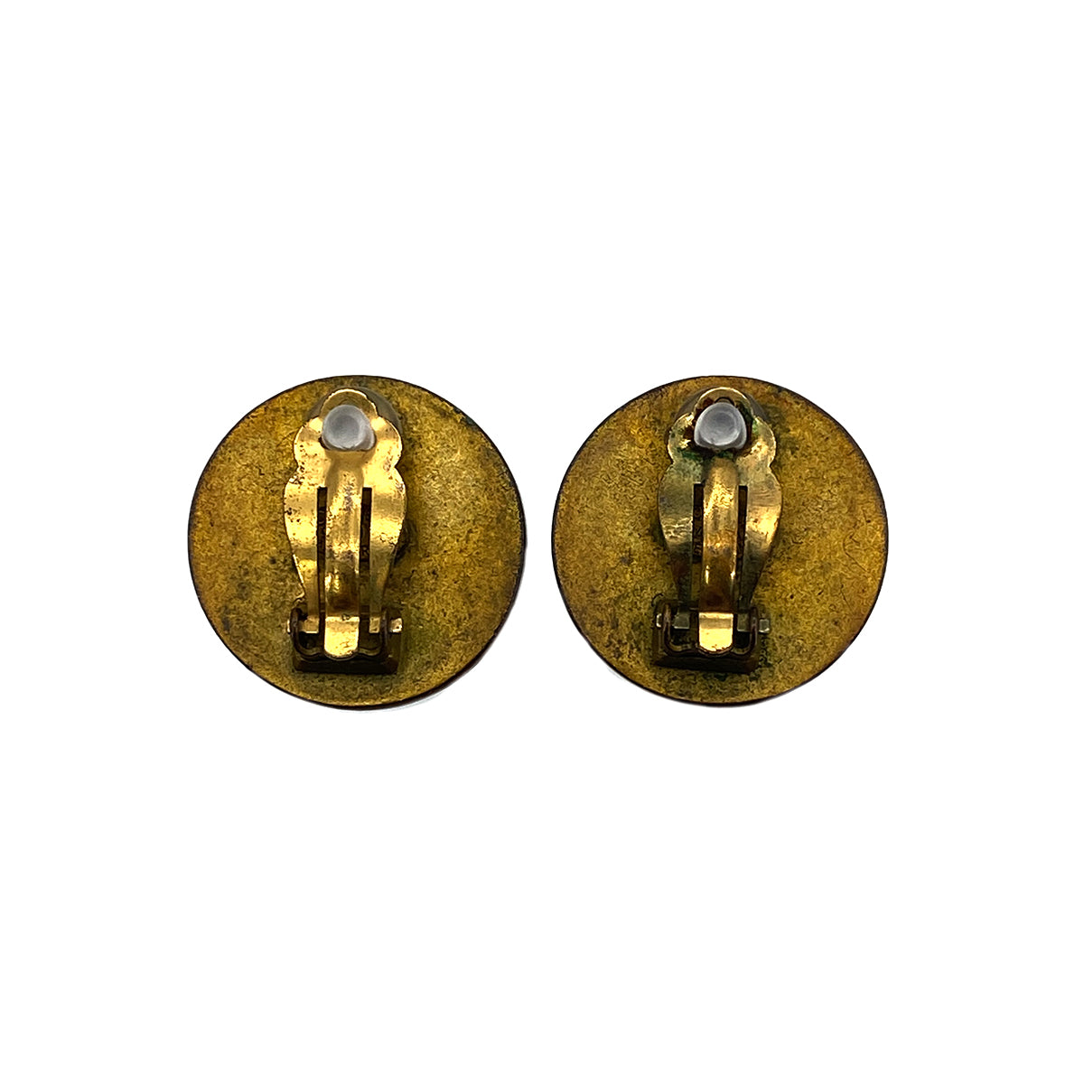 CHANEL VINTAGE EARRINGS COCOMARK ACCESSORY 90272337 94A