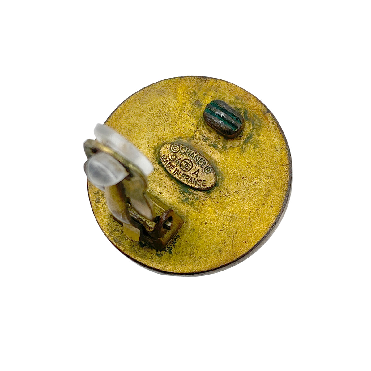 CHANEL VINTAGE EARRINGS COCOMARK ACCESSORY 90272337 94A