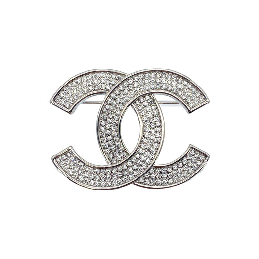 CHANEL BROOCH RHINESTONE COCOMARK ACCESSORY B25C 90272344