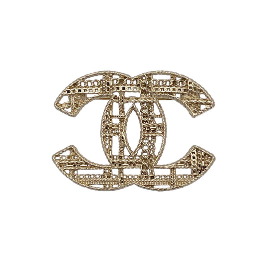 CHANEL BROOCH COCOMARK CHAIN ACCESSORY 14K 90272350