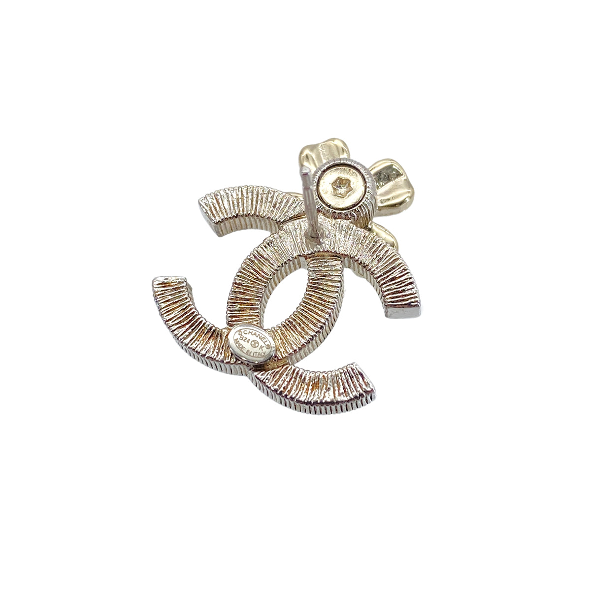 CHANEL EARRINGS COCOMARK RHINESTONE  ACCESSORY B24K 90272357
