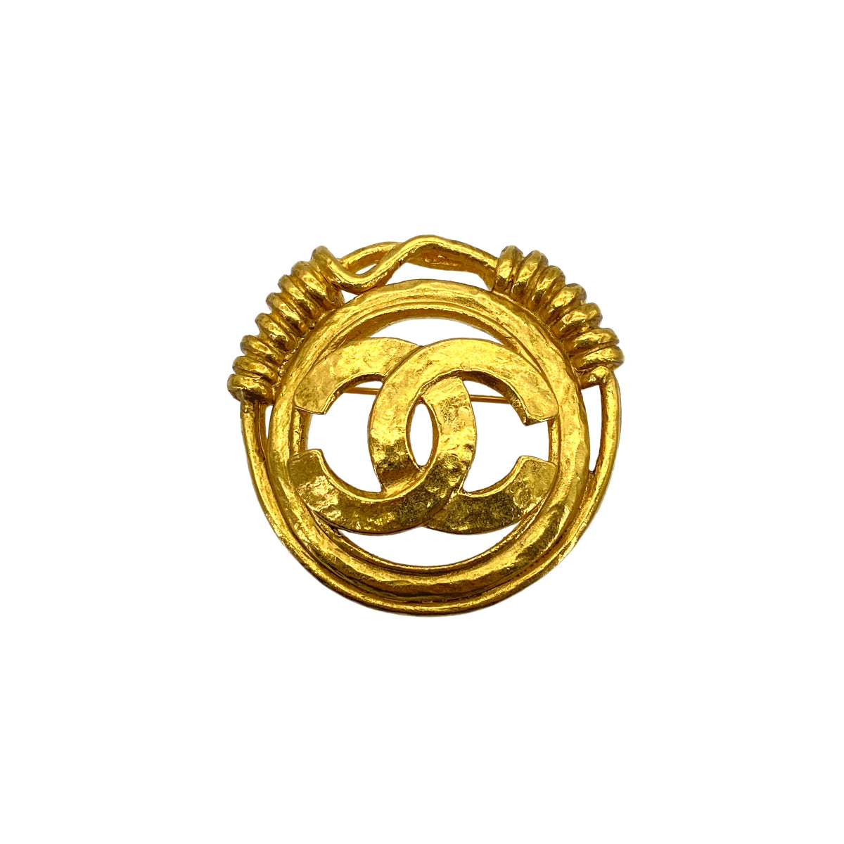 CHANEL VINTAGE COCOMARK BROOCH ACCESSORY 94P 90272364
