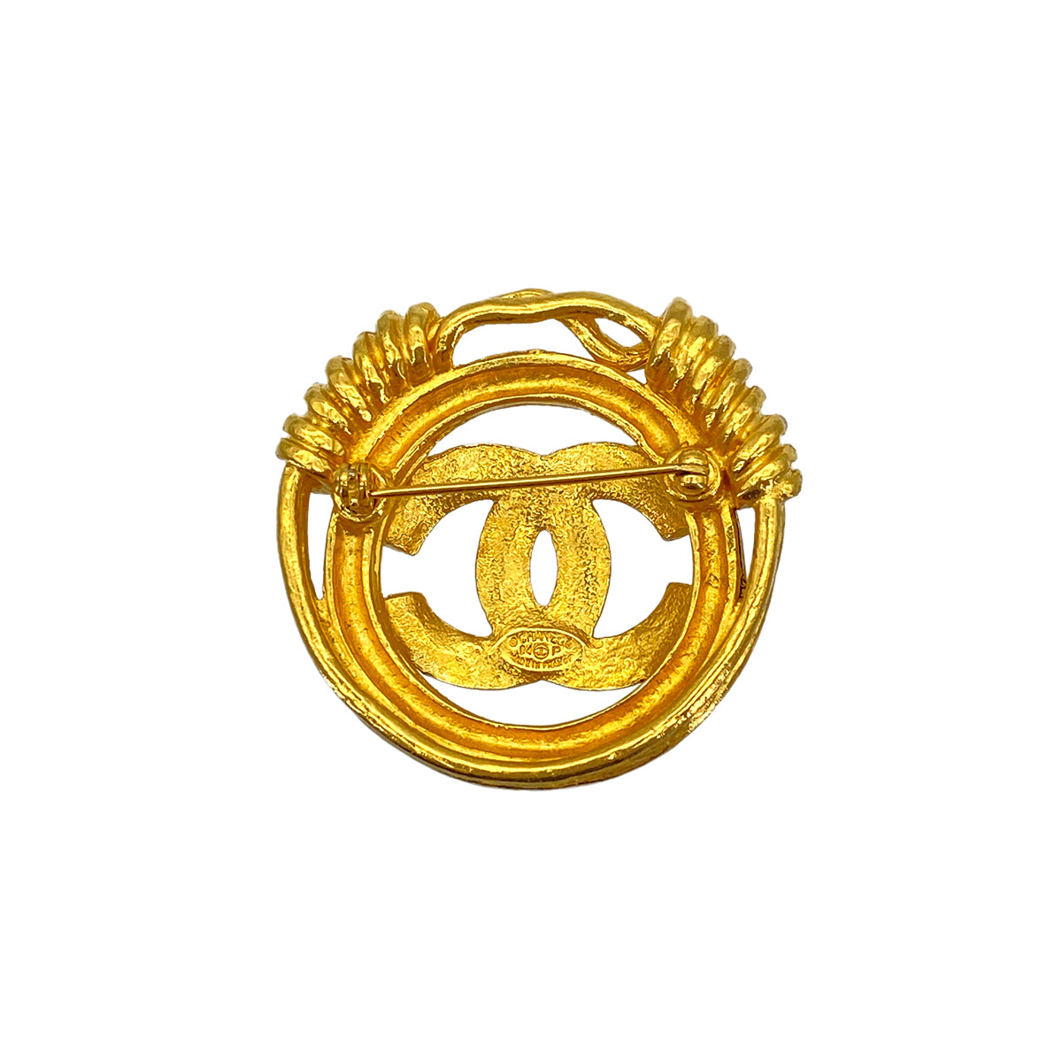CHANEL VINTAGE COCOMARK BROOCH ACCESSORY 94P 90272364