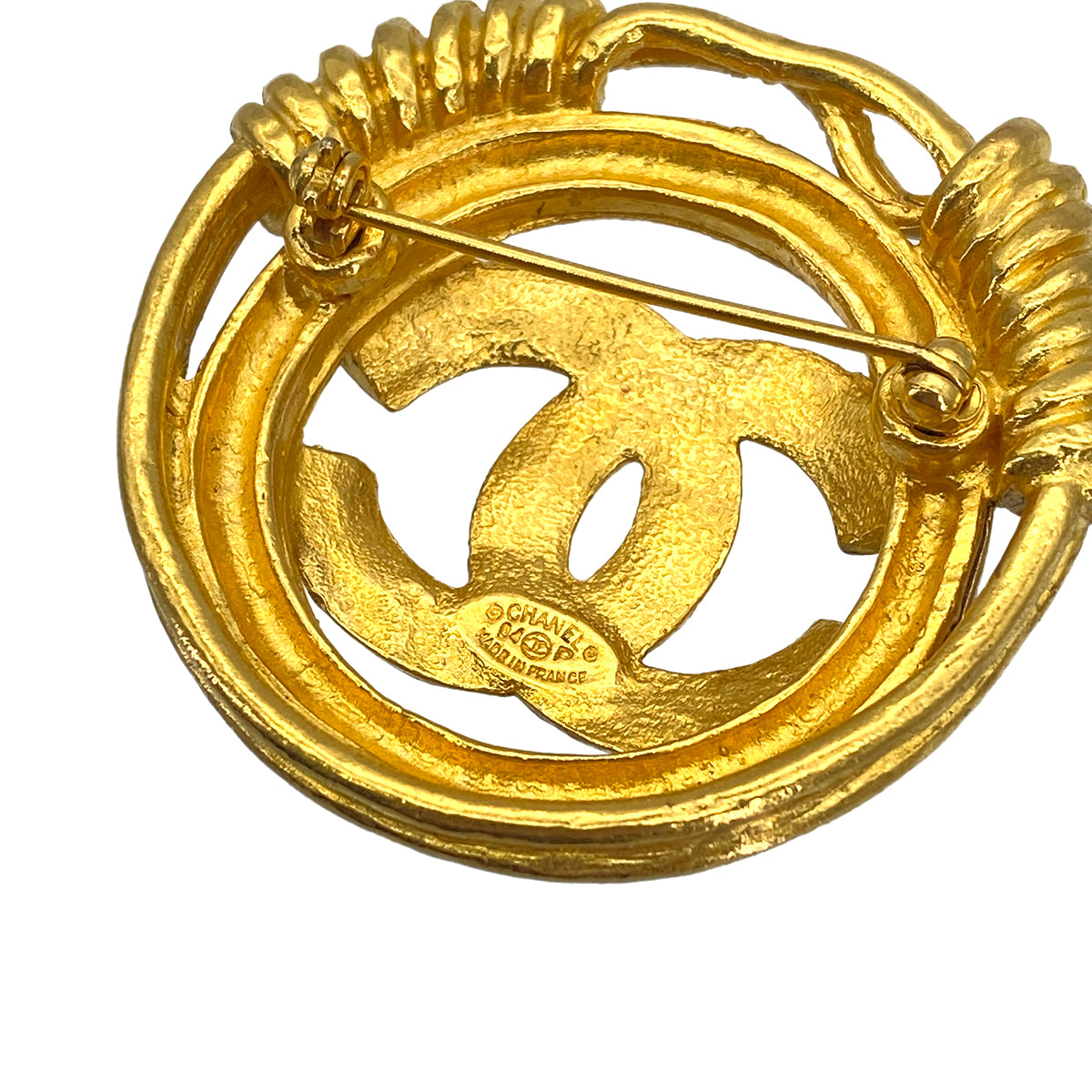 CHANEL VINTAGE COCOMARK BROOCH ACCESSORY 94P 90272364