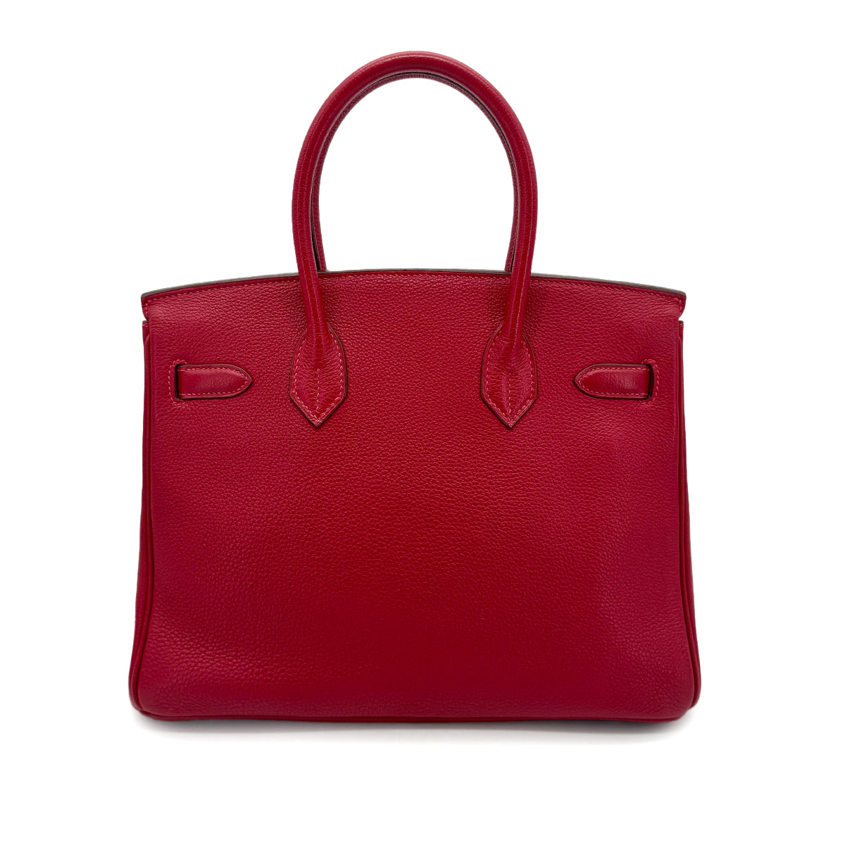 HERMES BIRKIN 30 ROUGE GARANCE TOGO HAND BAG □H SHW 90272806