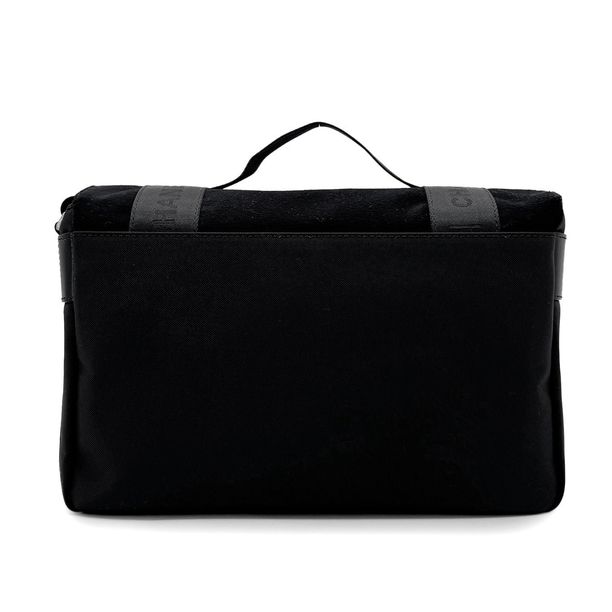 CHANEL SPORTS LINE SHOULDER BAG BLACK CANVAS 90272820