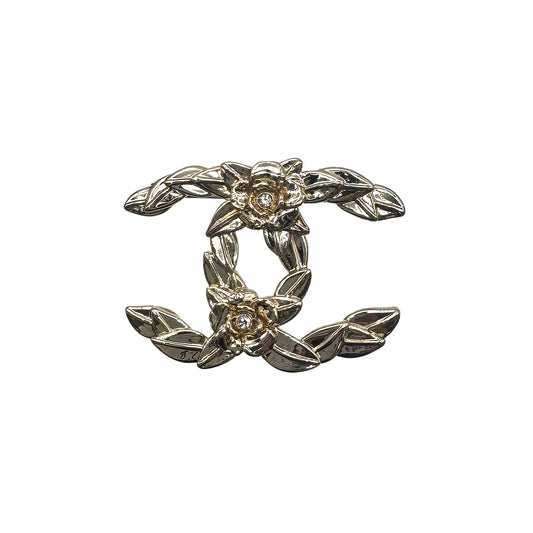 CHANEL COCOMARK BROOCH CAMELLIA RHINESTONE ACCESSORY B24B 90272833