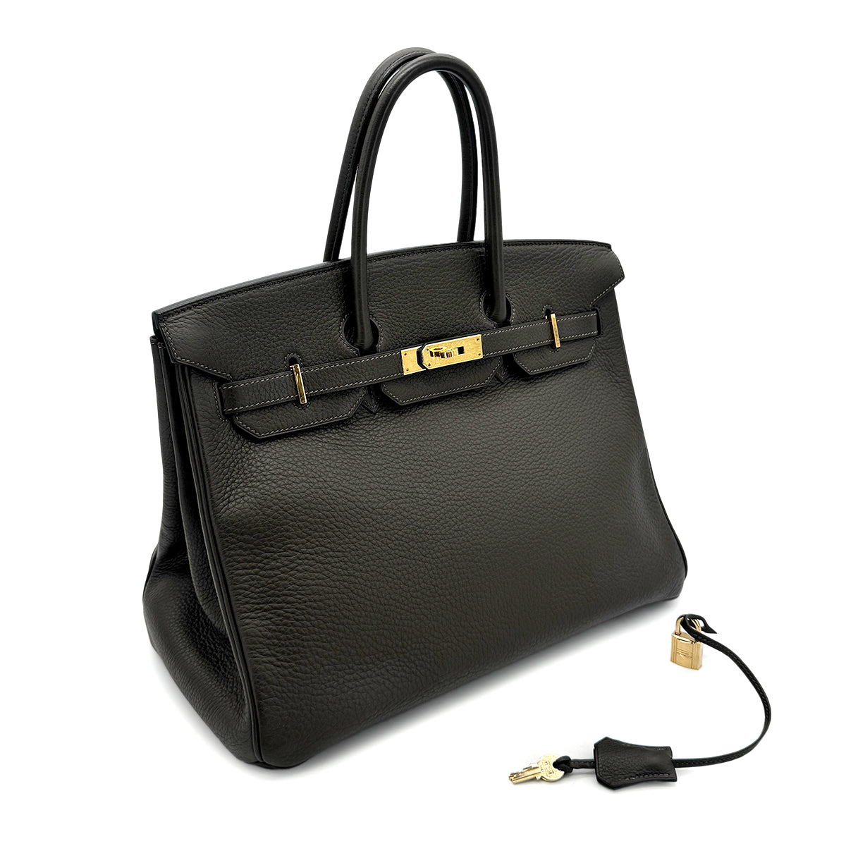 HERMES BIRKIN 35 CANOPEE TAURILLON CLEMENCE HAND BAG □F GHW 90272948