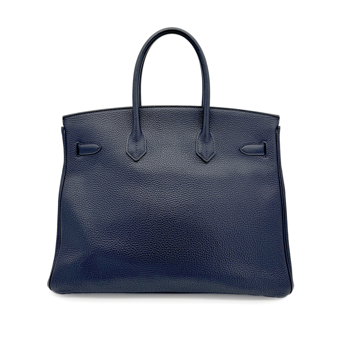 HERMES BIRKIN 35 BLUE NUIT TOGO HAND BAG X GHW 90272969