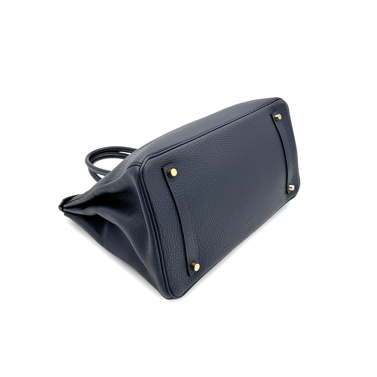 HERMES BIRKIN 35 BLUE NUIT TOGO HAND BAG X GHW 90272969