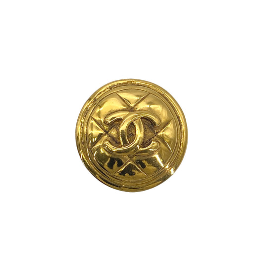 CHANEL VINTAGE BROOCH ROUND COCOMARK ACCESSORY 90273396