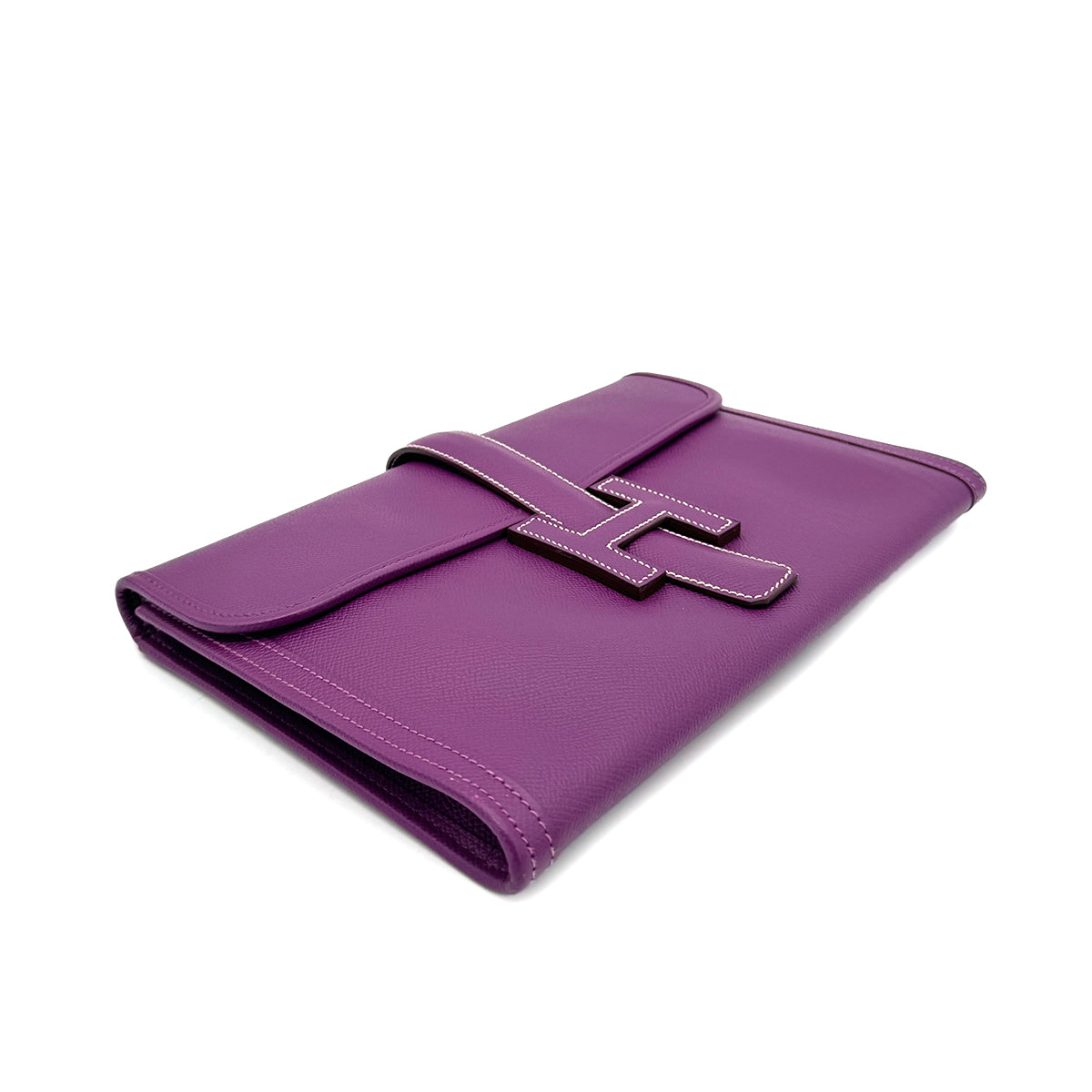 HERMES JIGE PM CASSIS EPSOM CLUTCH BAG □R 90273417