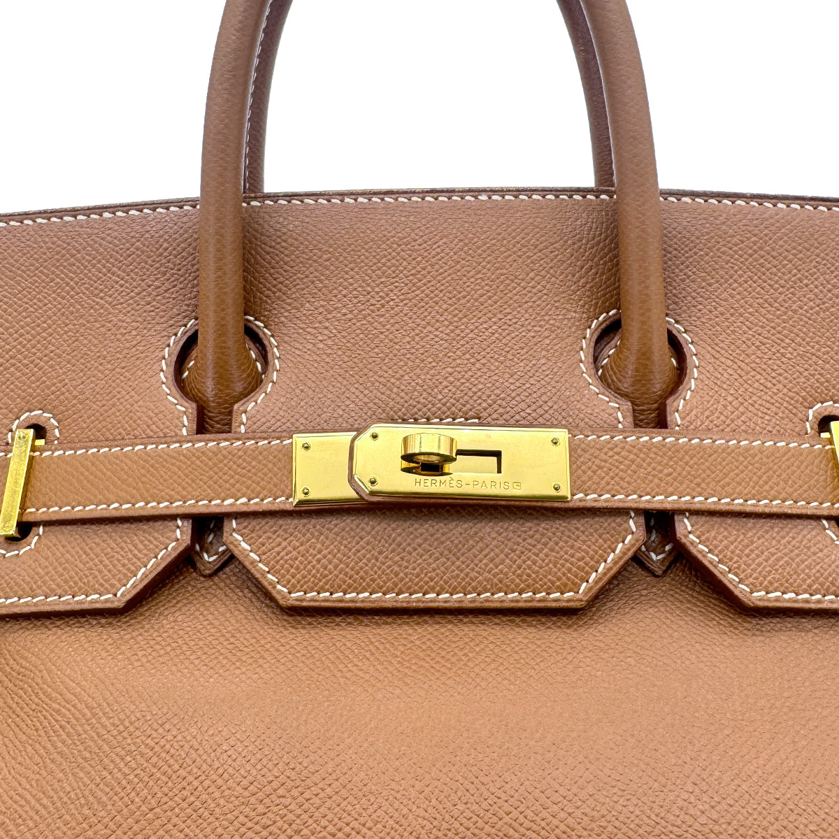 HERMES HAUT A COURROIES 32 GOLD COUCHEVEL HAND BAG □B GHW 90273882