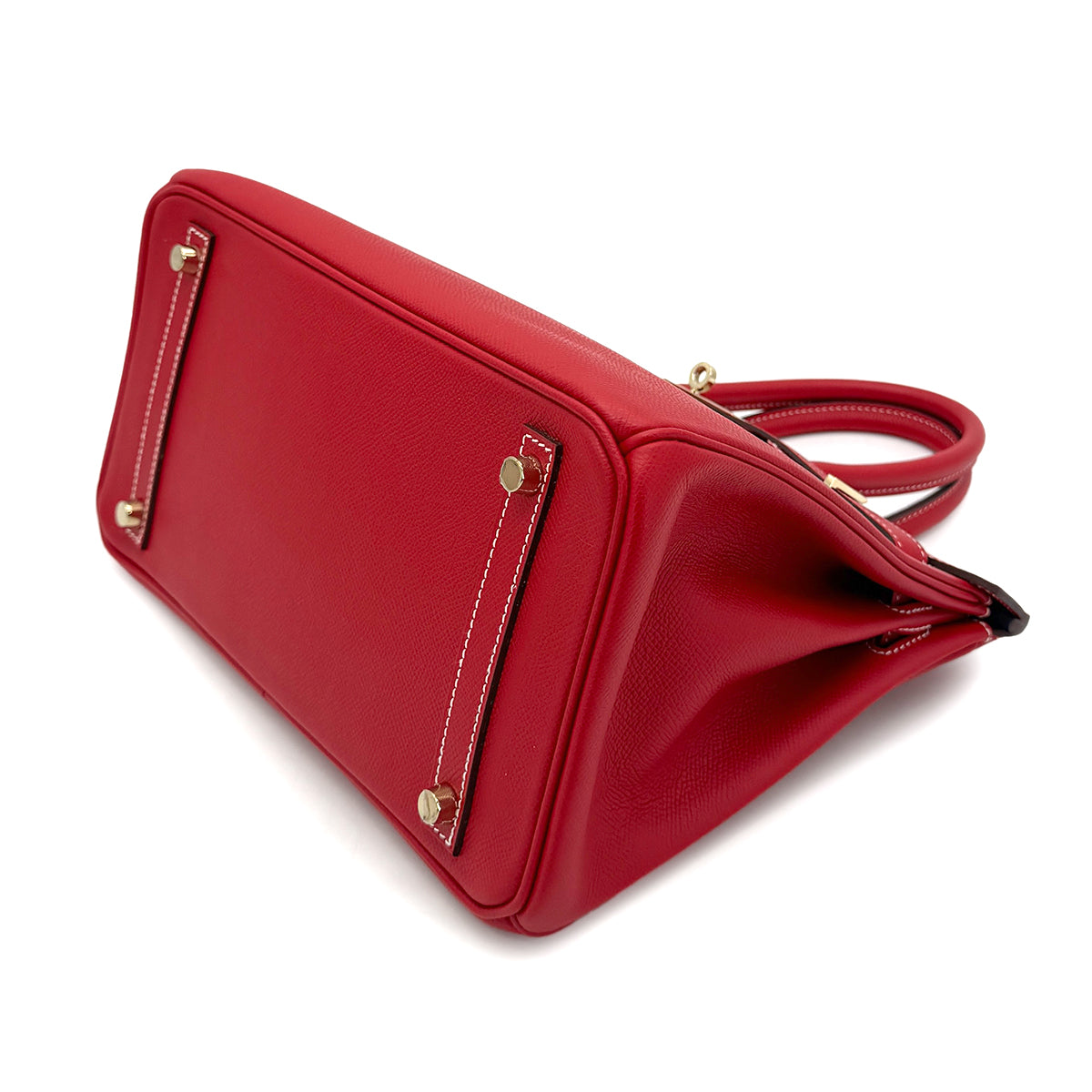 HERMES CANDY BIRKIN 30 ROUGE CASAQUE BLUE THALASSA EPSOM HAND BAG □P GHW 90273885