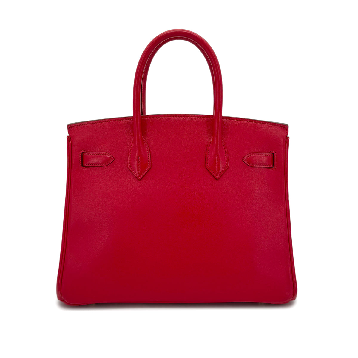 HERMES BIRKIN 30 ROUGE VIF VEAU GULLIVER HAND BAG □D GHW 90273886