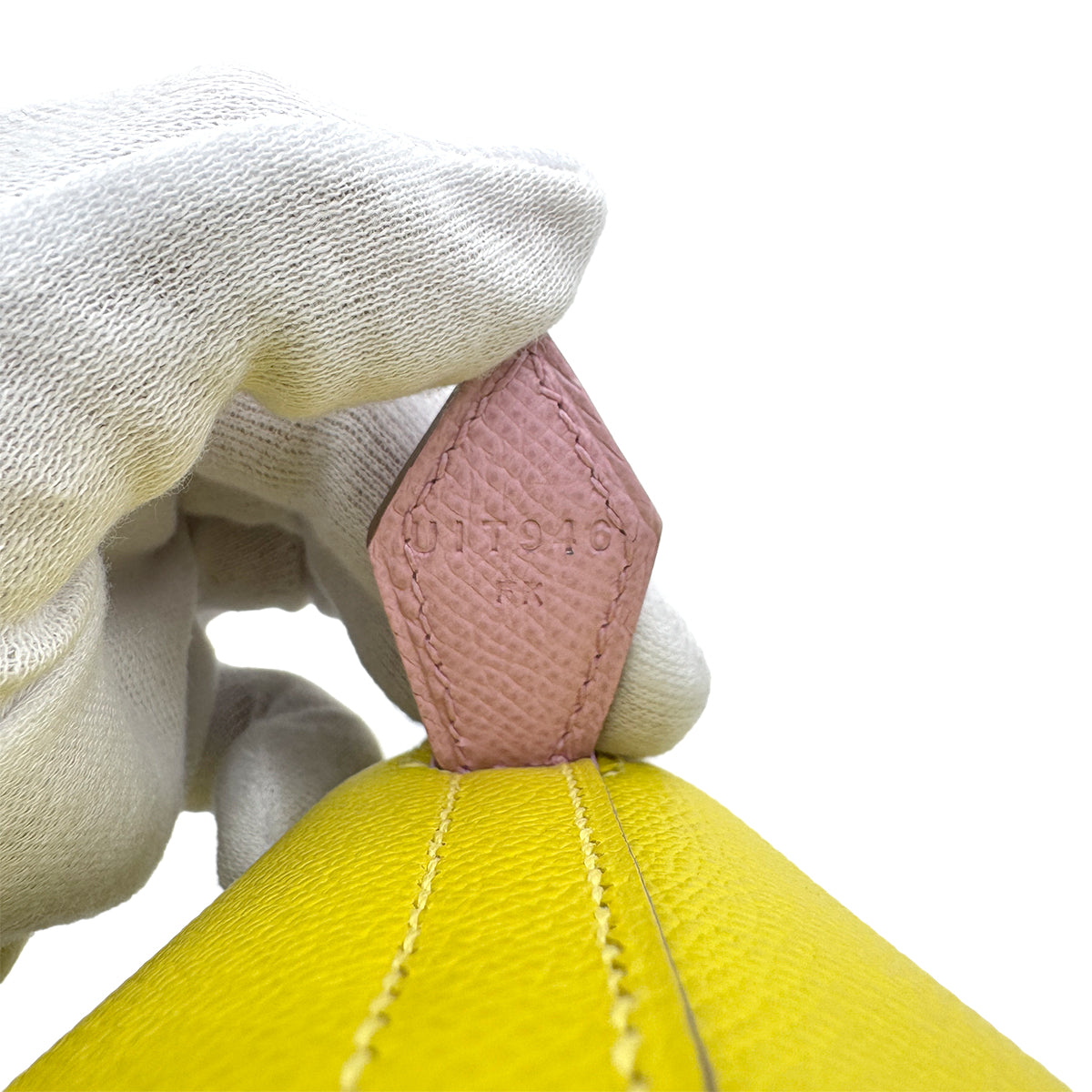 HERMES BOLIDE 1923 25 LIME MAUVE SYLVESTRE NATA EPSOM HAND SHOULDER BAG U 90273887