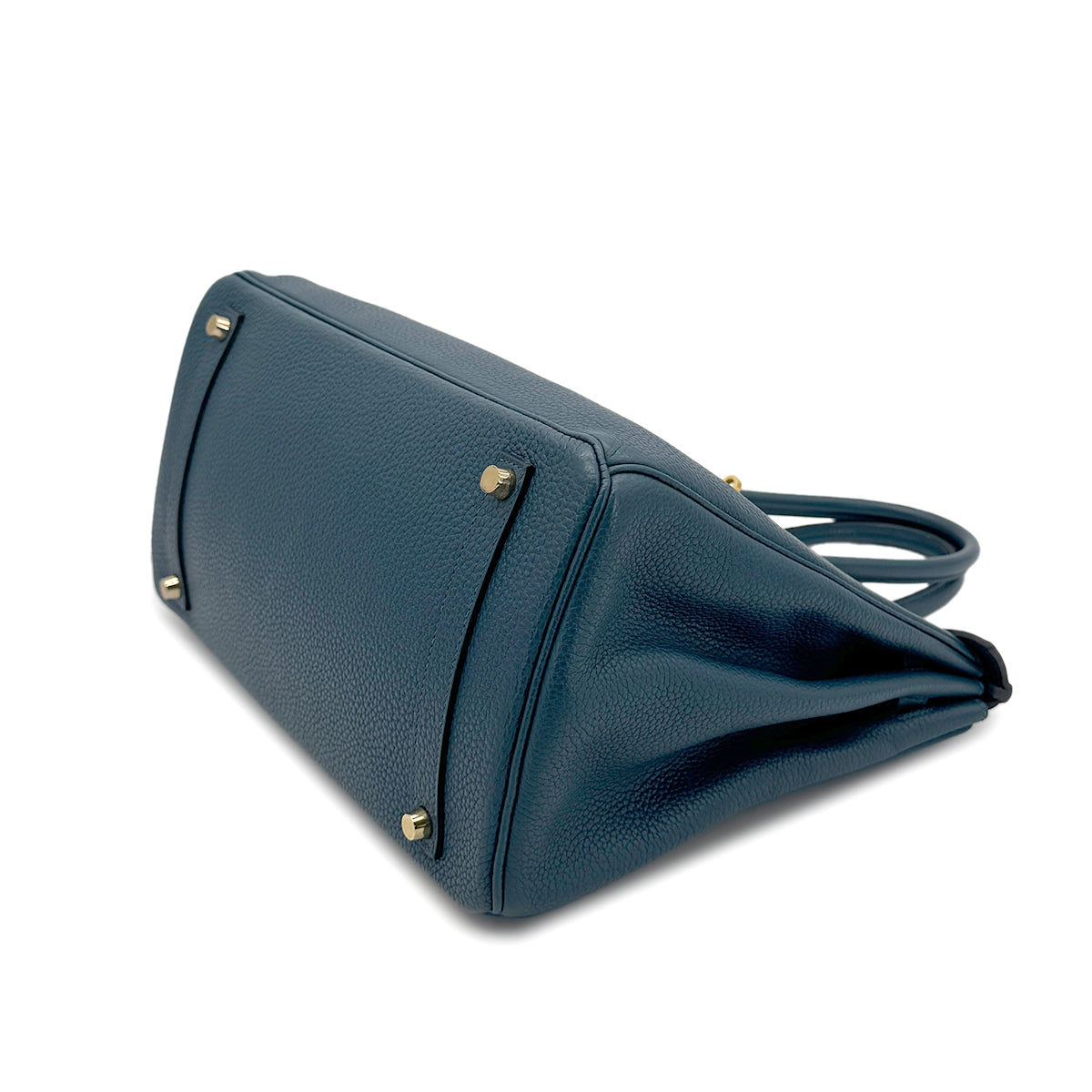 HERMES BIRKIN 35 COLVERT TAURILLON CLEMENCE HAND BAG □R GHW 90273889