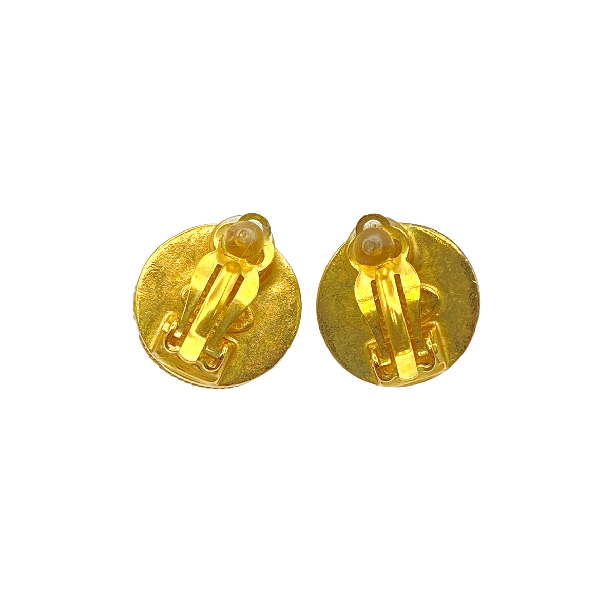 CHANEL VINTAGE EARRINGS COCOMARK ROUND ACCESSORY 99A 90273903