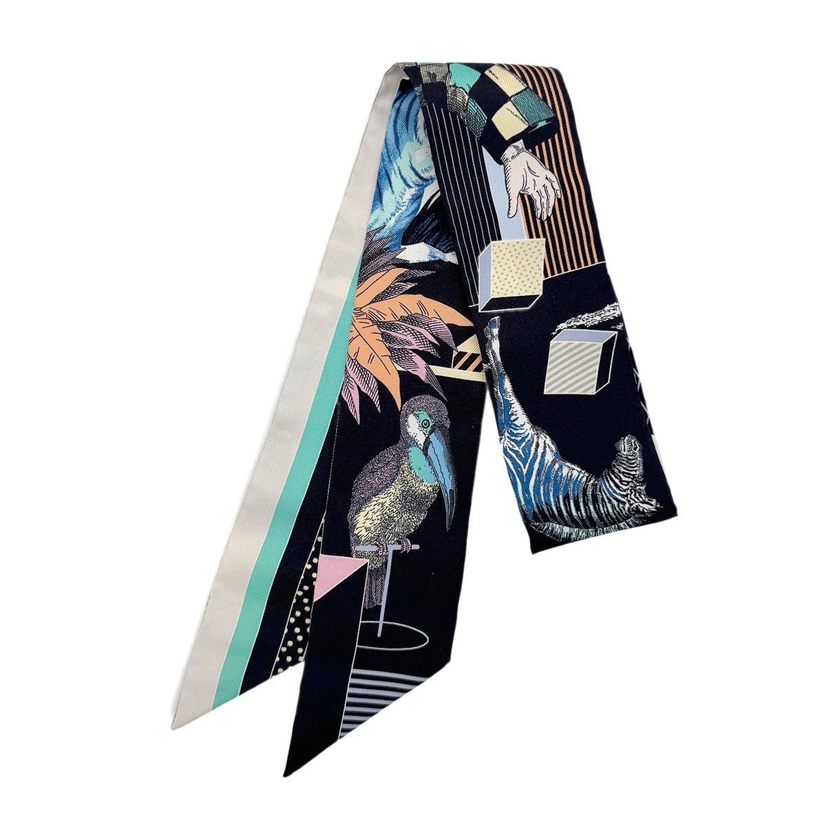 HERMES TWILLY GRAND THEATRE NOUVEAU SCARF MULTICOLOR 90273909