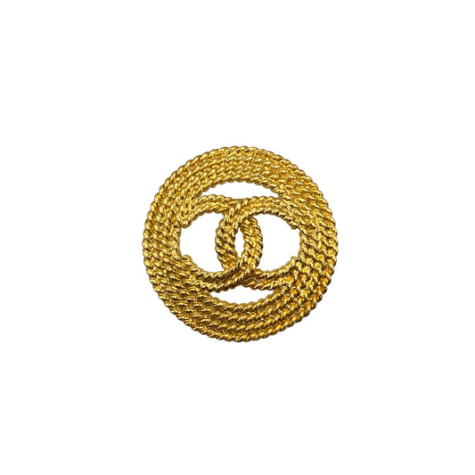 CHANEL VINTAGE COCOMARK BROOCH ROUND ACCESSORY 28 90273931