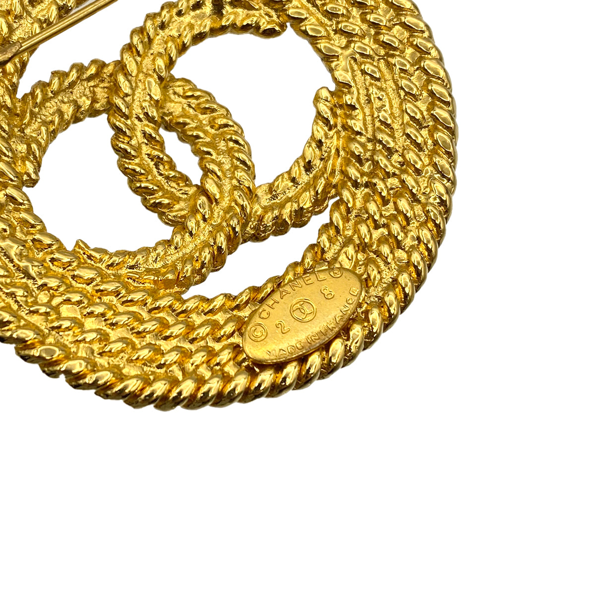 CHANEL VINTAGE COCOMARK BROOCH ROUND ACCESSORY 28 90273931