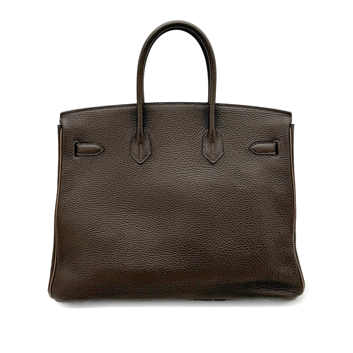 HERMES BIRKIN 35 SPO ETAIN ETOUPE TAURILLON CLEMENCE HAND BAG □Q SHW 90274040