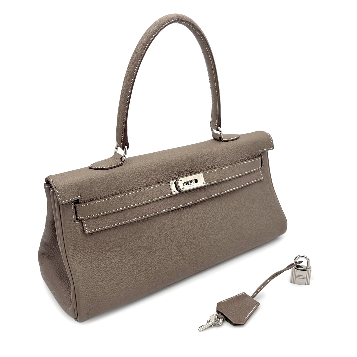 HERMES SHOULDER KELLY ETOUPE TOGO HAND BAG □N SHW 90274055