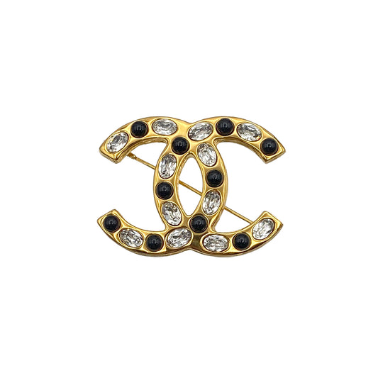 CHANEL COCOMARK BROOCH RHINESTONE ACCESSORY B20K 90274065