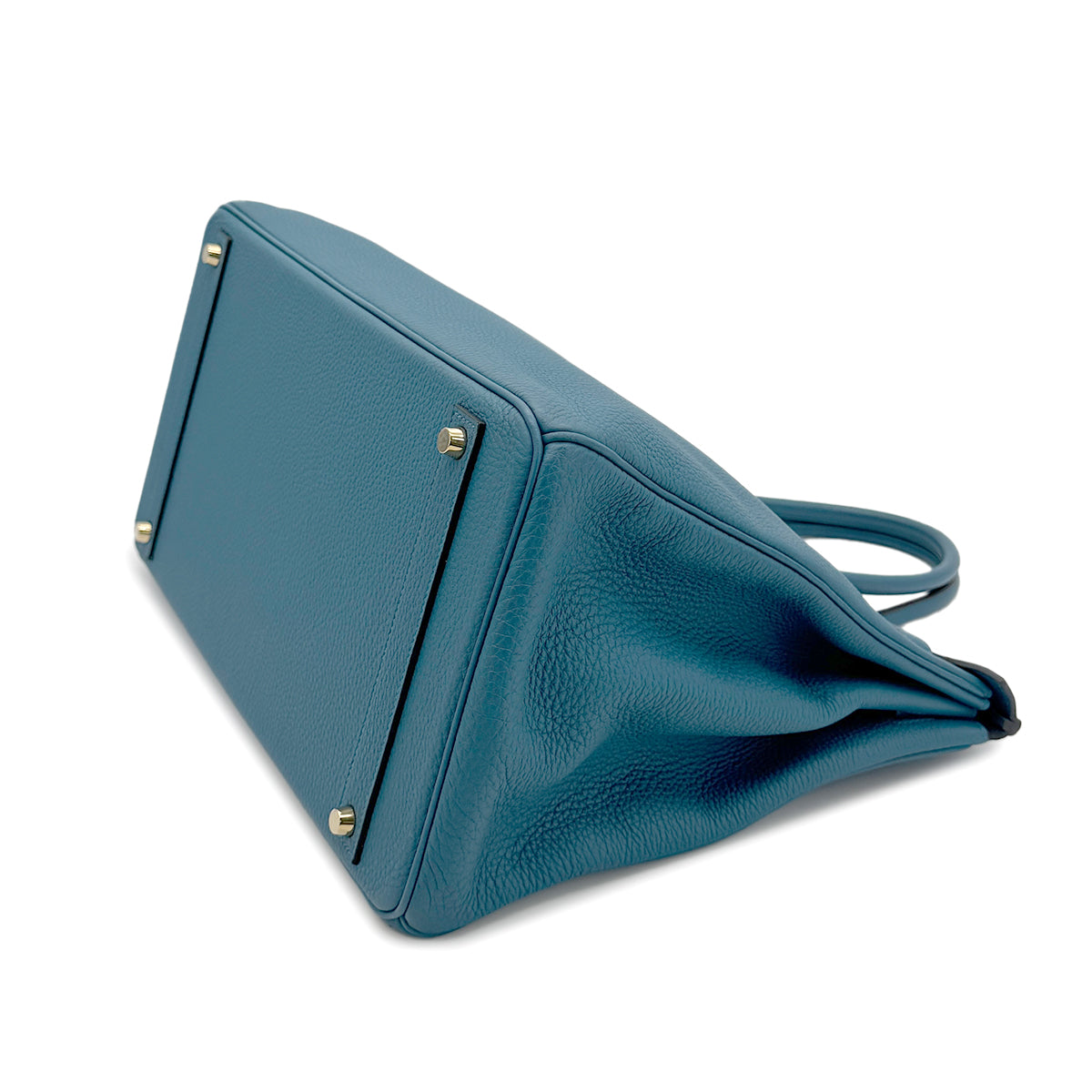 HERMES BIRKIN 40 COBALT TOGO HAND BAG X GHW 90274415