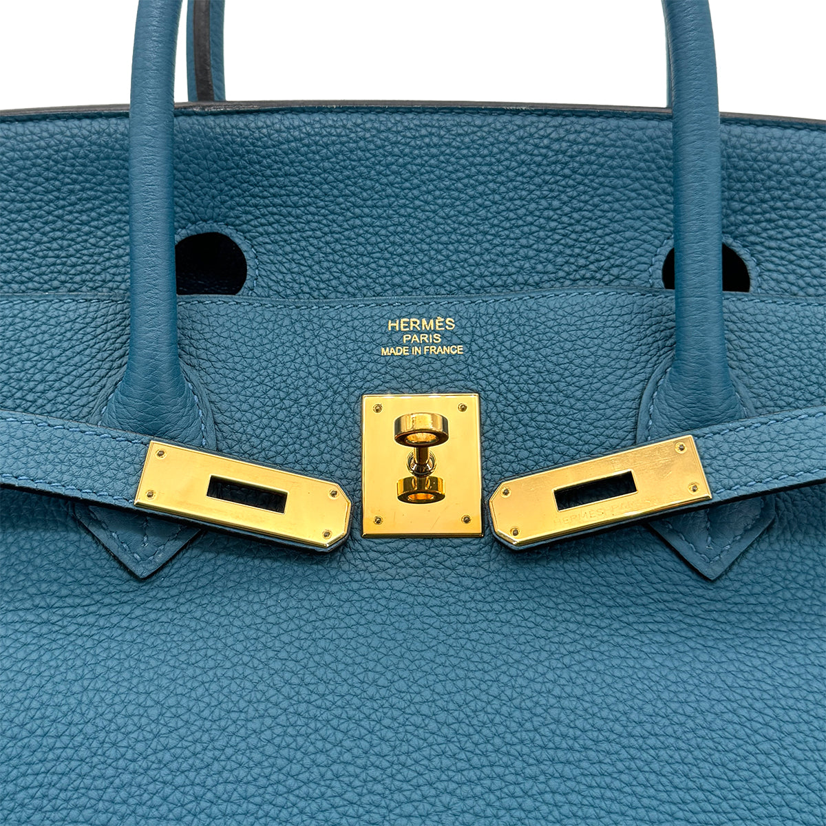 HERMES BIRKIN 40 COBALT TOGO HAND BAG X GHW 90274415