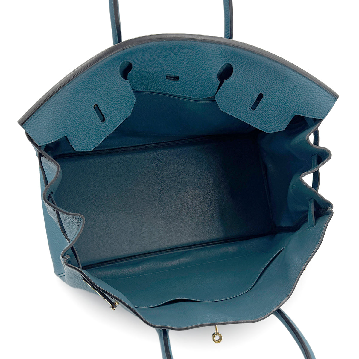 HERMES BIRKIN 40 COBALT TOGO HAND BAG X GHW 90274415