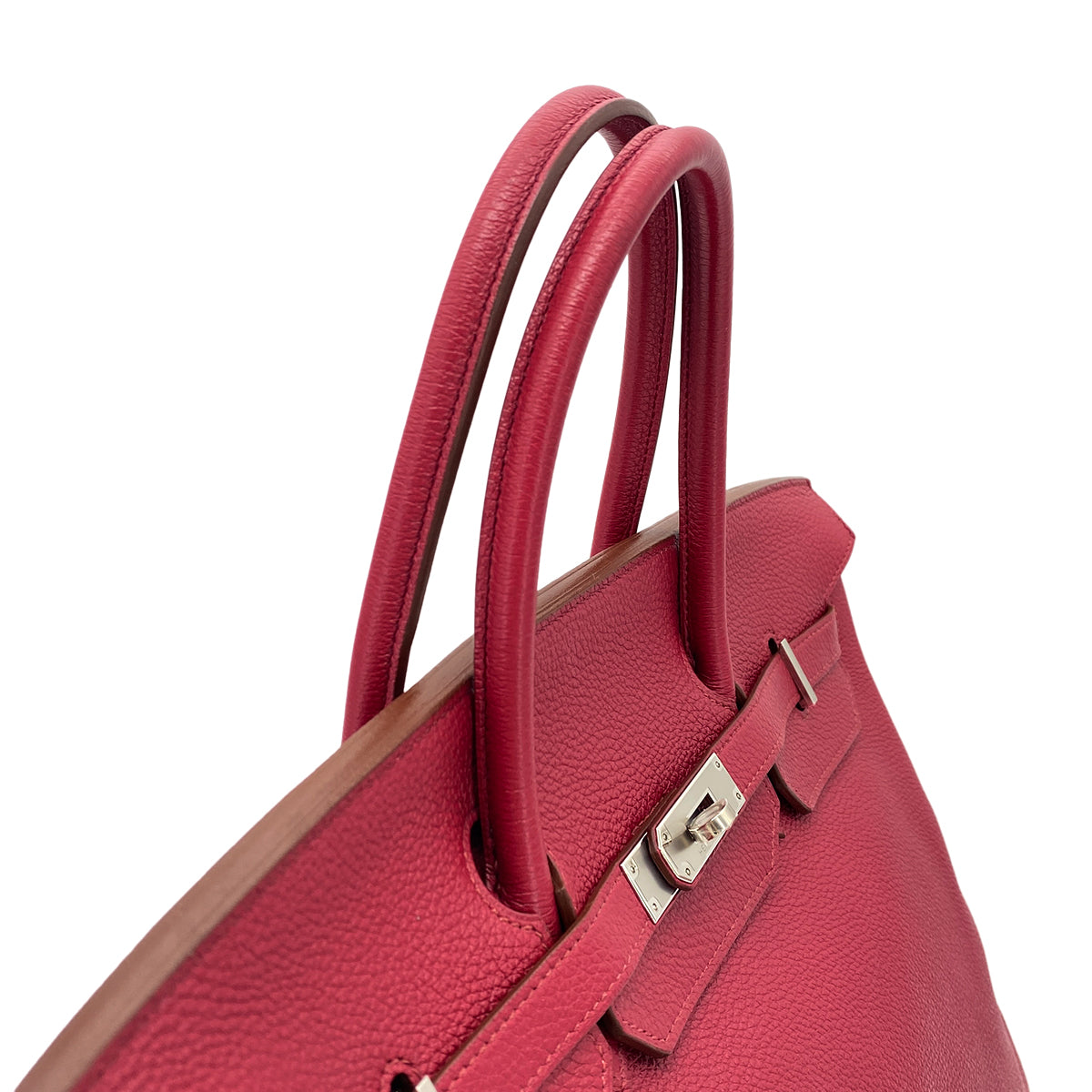 HERMES BIRKIN 40 RUBIS TOGO HAND BAG □N SHW 90274416