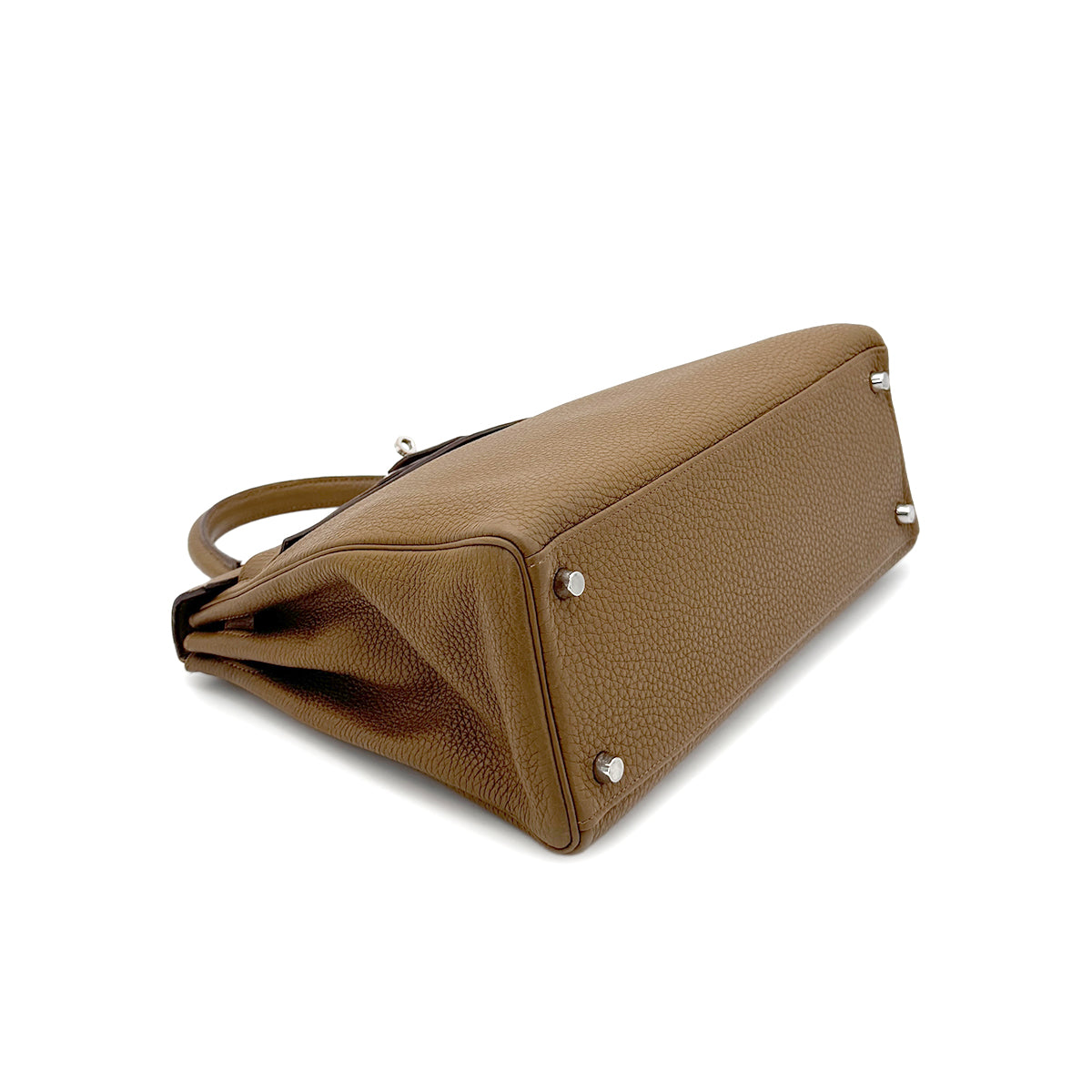 HERMES KELLY 32 RETOURNE ALEZAN TOGO HAND SHOULDER BAG □M 90274418