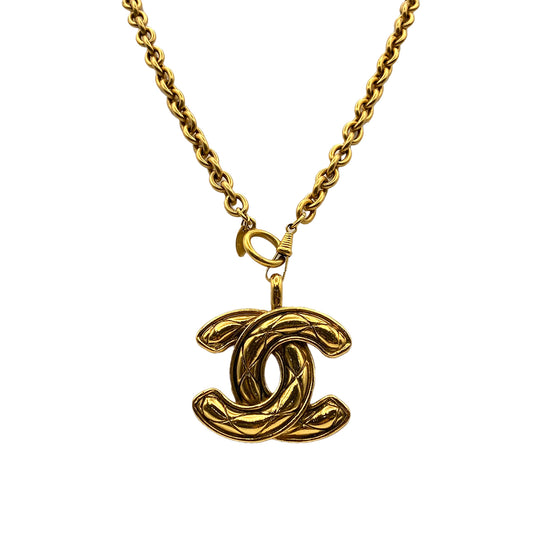 CHANEL VINTAGE NECKLACE COCOMARK ACCESSORY 90274452