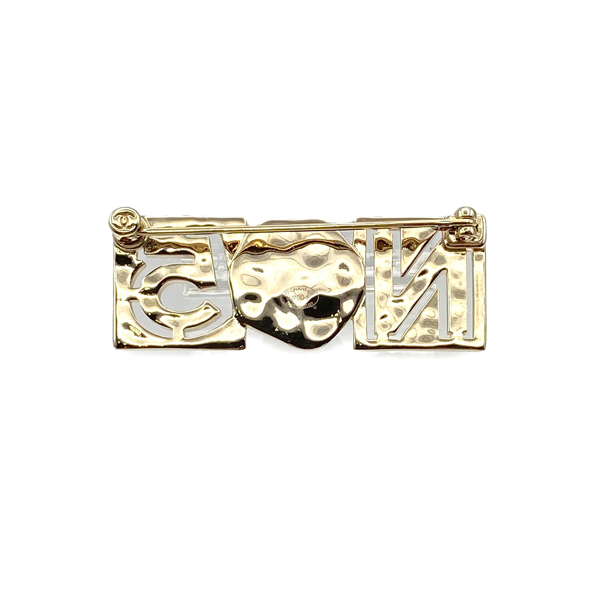 CHANEL No.5 COCOMARK BROOCH RHINESTONE FAKEPEARL ACCESSORY B22S 90274468