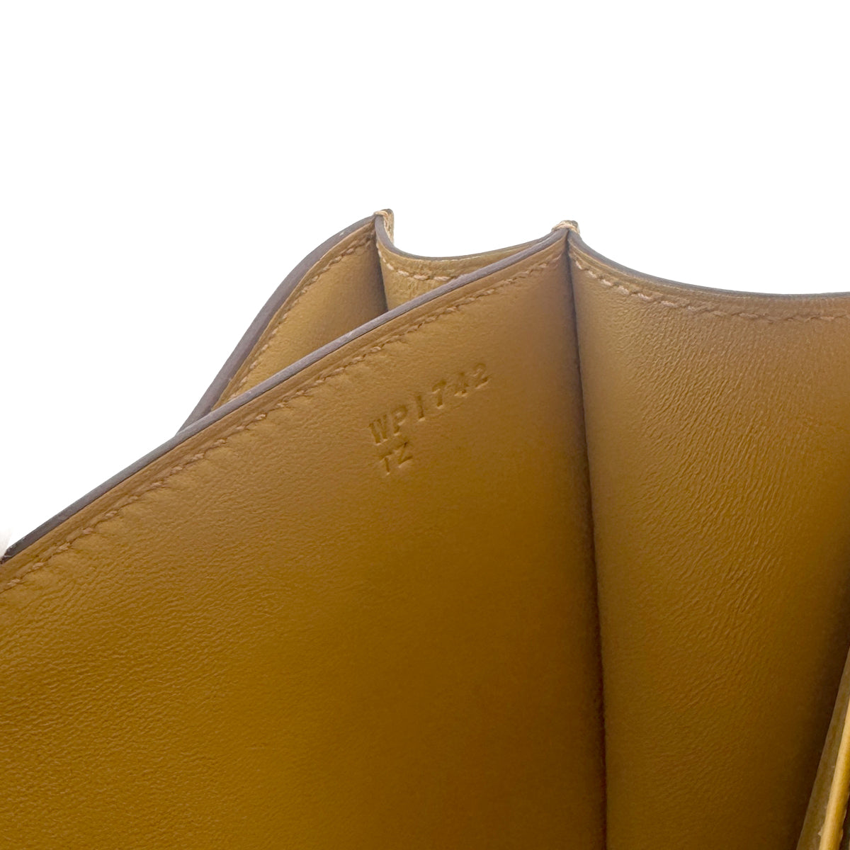 HERMES MINI CONSTANCE 18 DORE CHEVRE CHAMKILA SHOULDER BAG W GHW  90274849