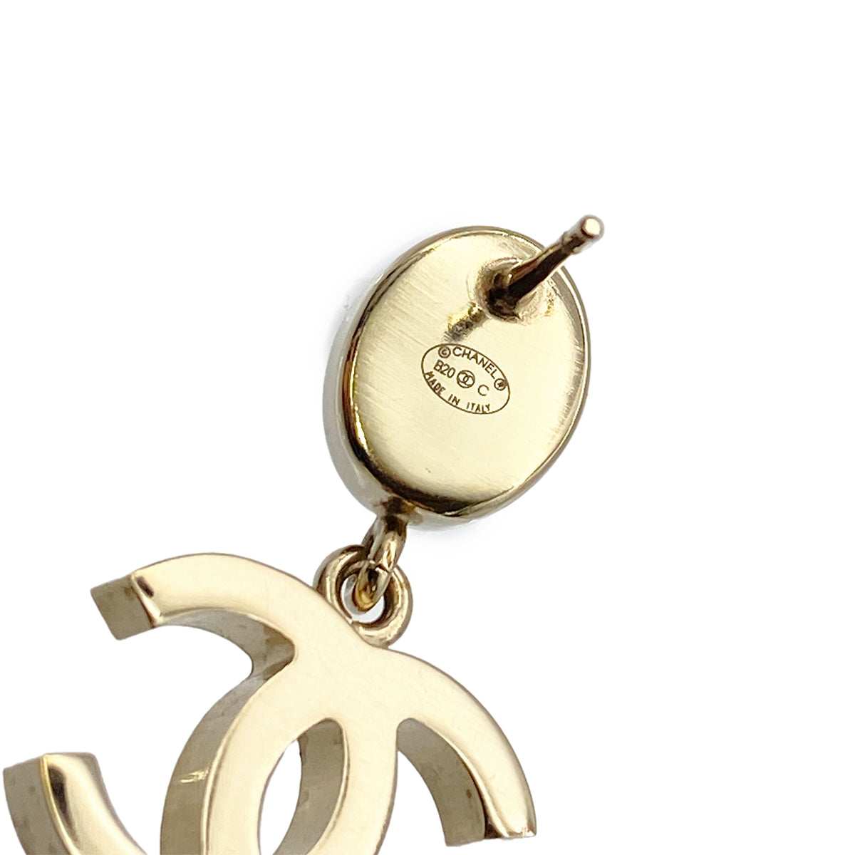 CHANEL EARRINGS COCOMARK COLOR STONE SWING ACCESSORY B20C 90274882