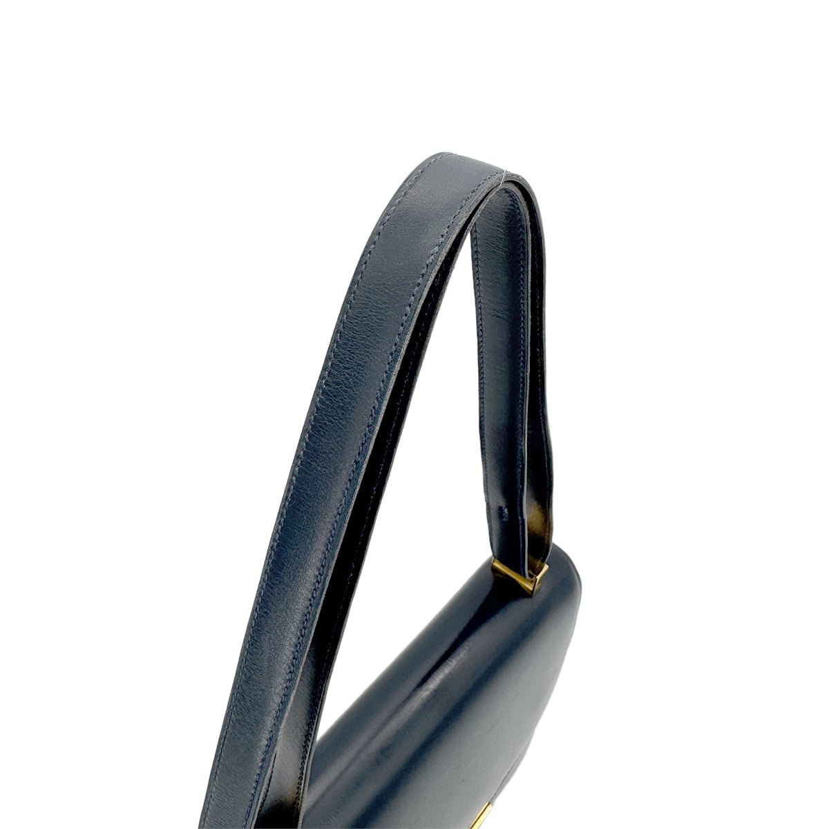 HERMES CONSTANCE 23 BLUE INDGO BOXCALF HAND BAG 90275029