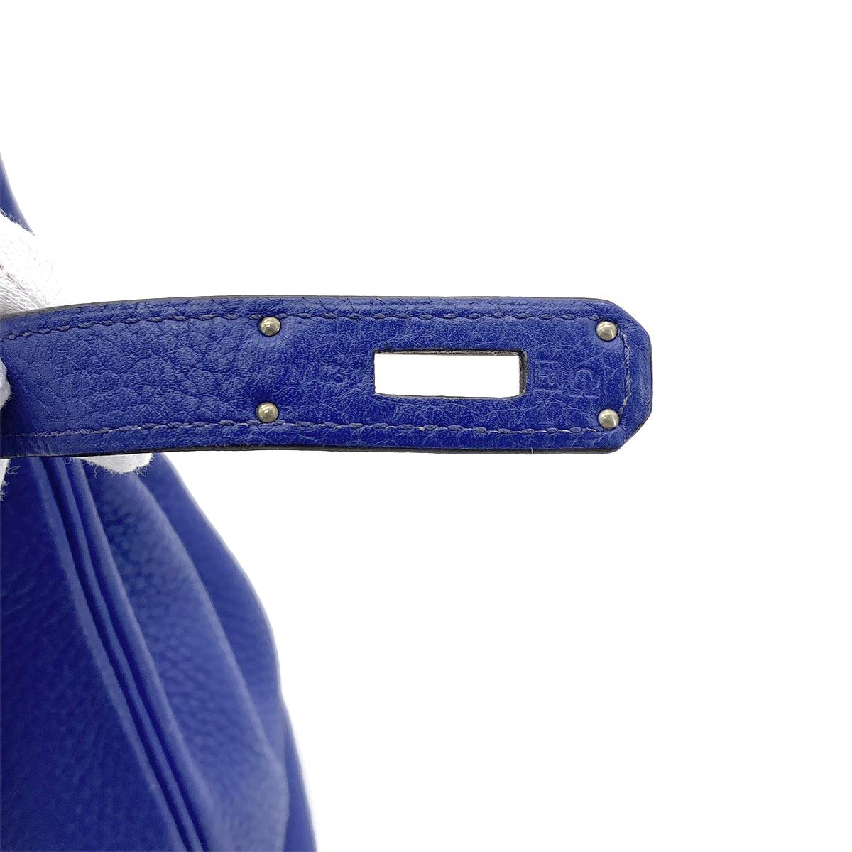 HERMES KELLY 32 RETOURNE BLUE ELECTRIC TAURILLON CLEMENCE HAND SHOULDER BAG □R 90275142