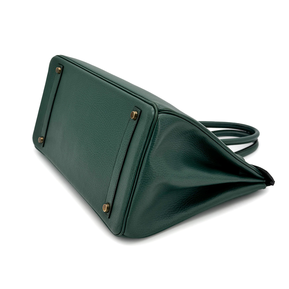 HERMES BIRKIN 35 GREEN ARDENNES HAND BAG 〇Y GHW 90275147