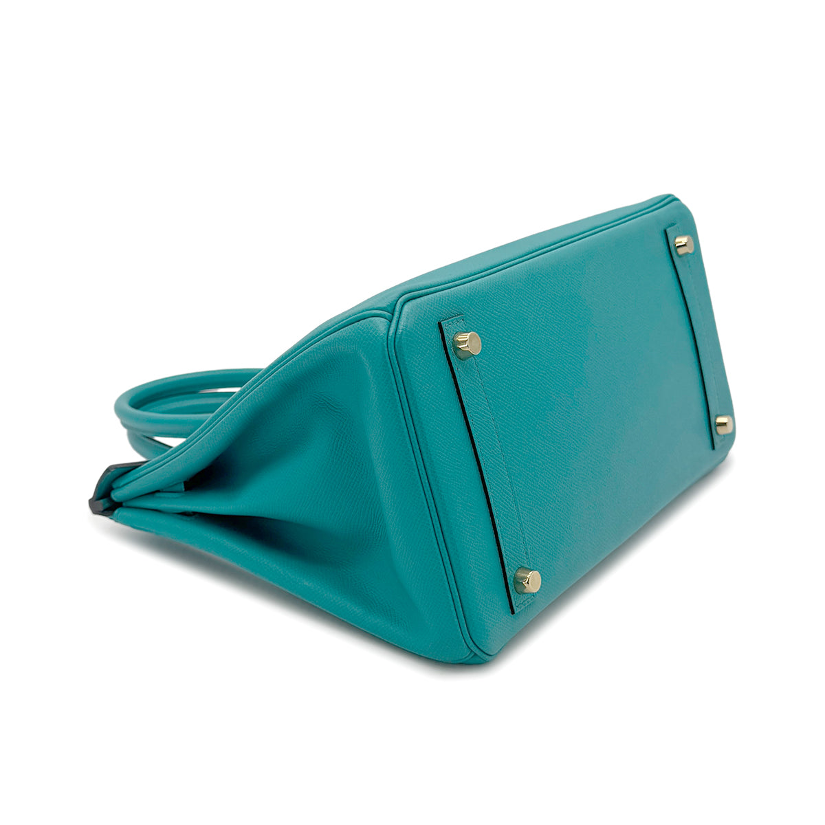 HERMES BIRKIN 30 BLEU PAON EPSOM HAND BAG X GHW 90275155