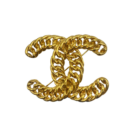 CHANEL VINTAGE COCOMARK BROOCH CHAIN ACCESSORY 90275600